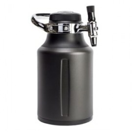 GrowlerWerks uKeg GO Pressurized Growler – 64 oz. – Tungsteno