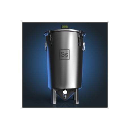 Fermentador Cónico de Acero inox-Brew Bucket 2.0- 7 Gal(26 Lts)