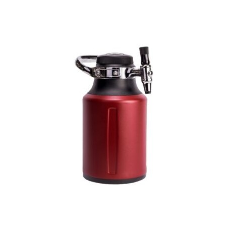 GrowlerWerks uKeg GO Pressurized Growler – 64 oz. – Rojo
