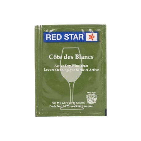 Levadura seca de vino Cotes des Blanc (5 g)