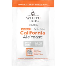 Levadura WLP001 California Ale Yeast | White Labs Yeast sobre