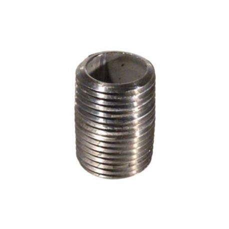 Niple de 1/2? x 1? inox