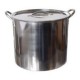 Olla de acero inoxidable de 18.92 lts( 5 Galones)