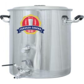 Olla de acero inoxidable de 53 Litros