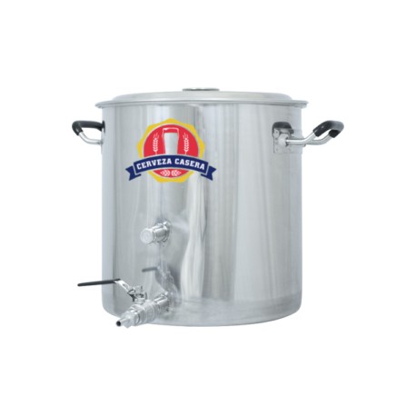 Olla de acero inoxidable de 53 Litros