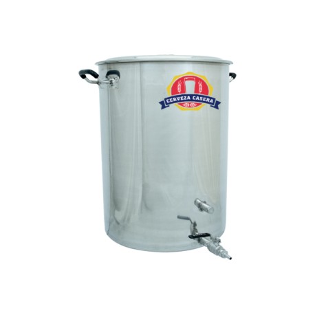 Olla de acero inoxidable de 94.6 Litros