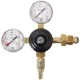 Regulador de Nitrogeno/Argon- Doble Gauge