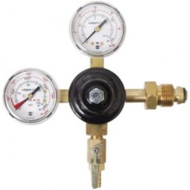 Regulador de Nitrogeno/Argon- Doble Gauge