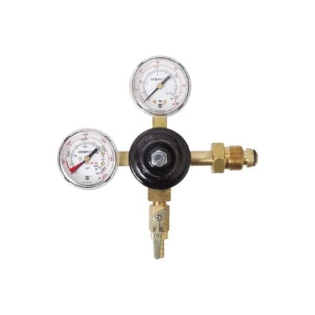 Regulador de Nitrogeno/Argon- Doble Gauge