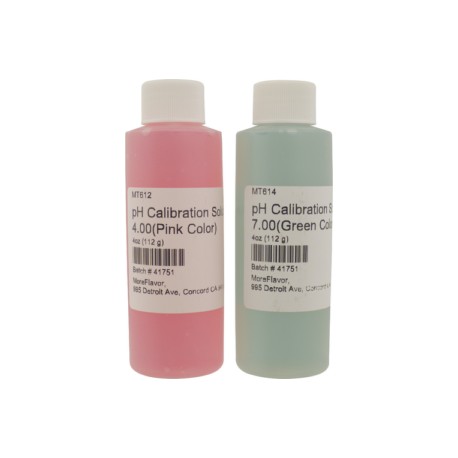 Soluciones de calibración de pH (juego de 2)