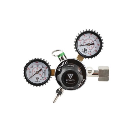 Regulador Double de CO2 KOMOS